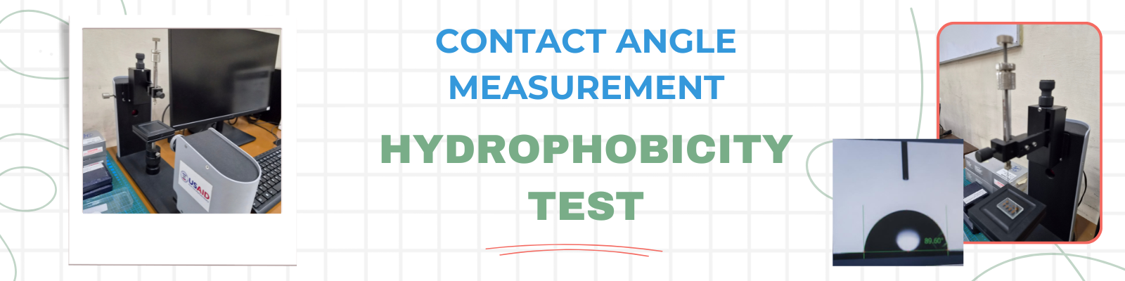 Water Contact Angle Measurement service header